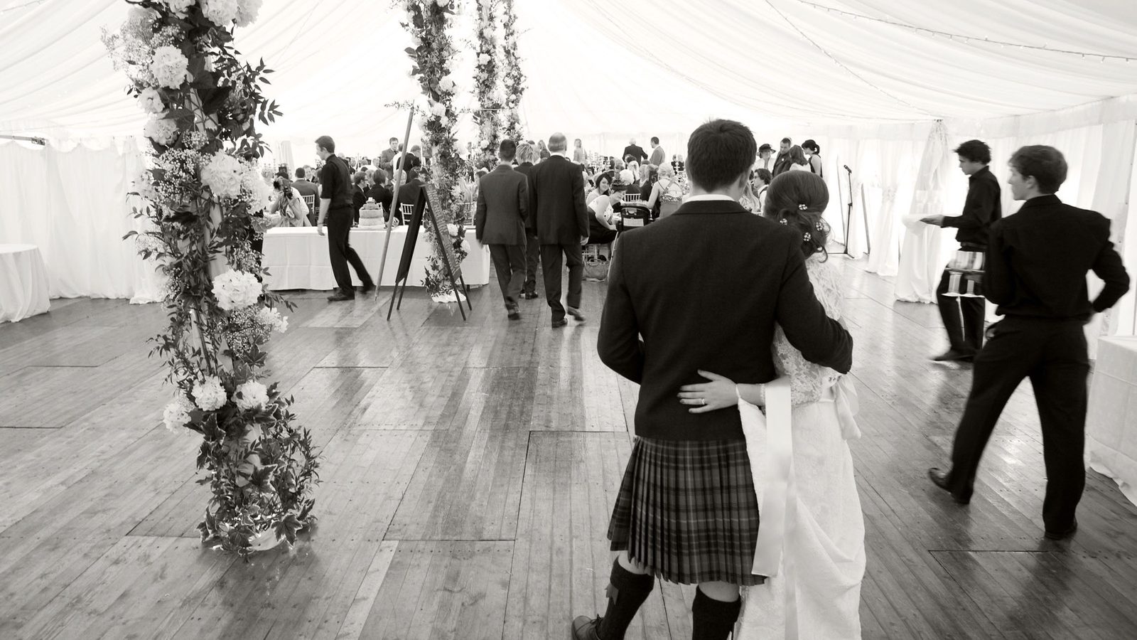 Harvieston Hall — Marquee event on the grounds
