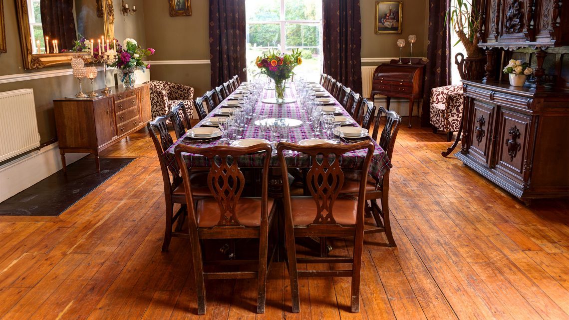 Kirkhill Mansion — Dining room
