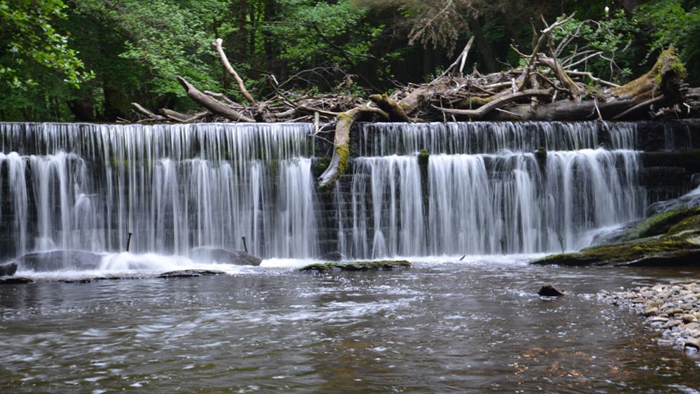 Waterfall on the Kirkhill estate